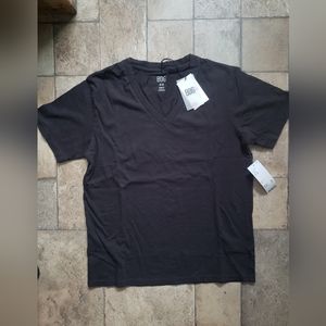 BDG Universal Tee V-neck Slim Fit - Black Medium